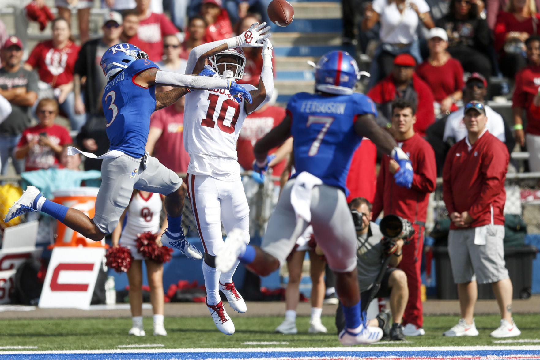 Oklahoma Sooners vs Kansas Jayhawks
